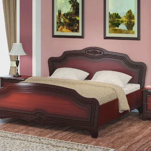 Кровать «Лотос», орех